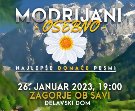 MODRIJANI 26.1.2023